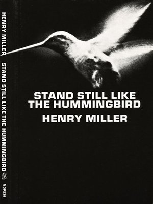 cover image of Stand Still Like the Hummingbird